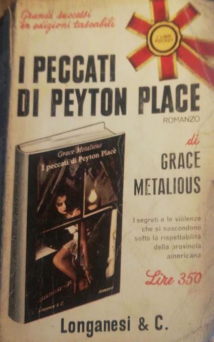 I peccati di Peyton Place - Grace Metalious - copertina