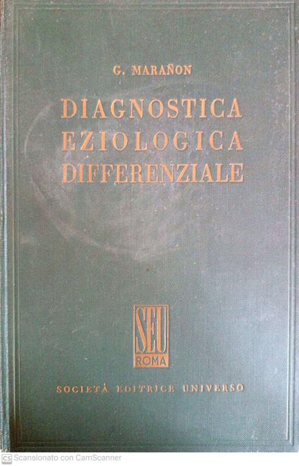 Diagnostica eziologica differenziale - copertina