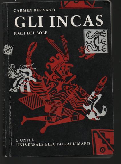 Gli Incas Figli Del Sole - William Bernard - copertina