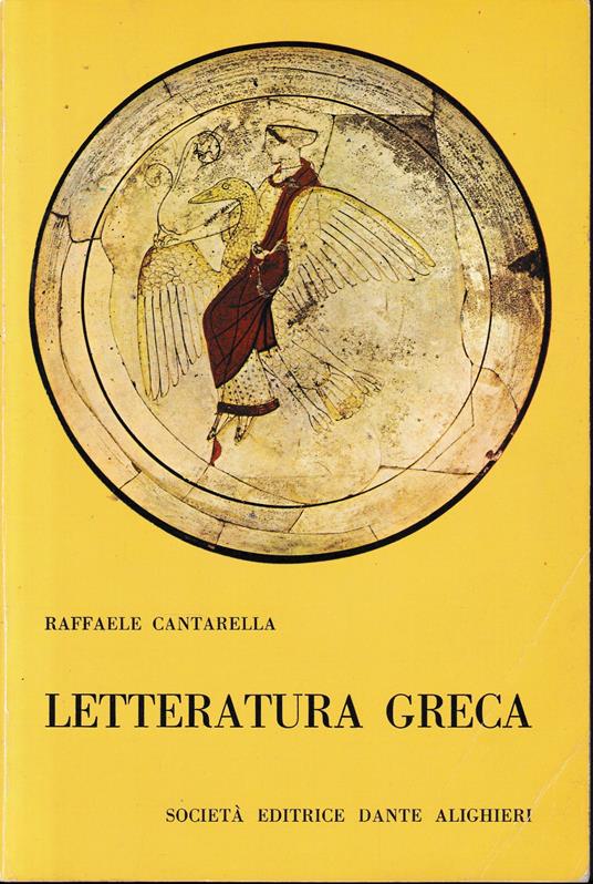 Letteratura greca - Raffaele Cantarella - copertina