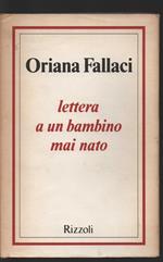 Lettera a un bambino mai nato