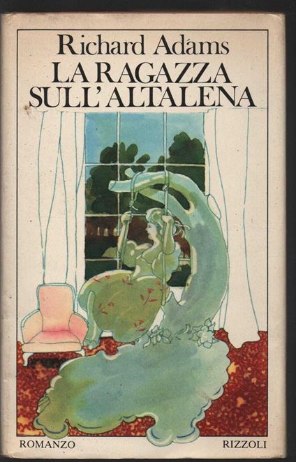 La ragazza sull'altalena - Richard Adams - copertina