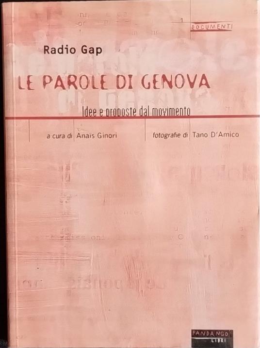 Le parole di Genova. Idee e proposte dal movimento - copertina