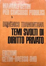 Temi svolti di diritto privato