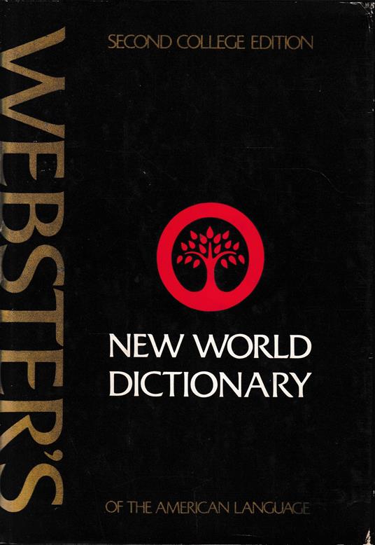 Webster's New World Dictionary - copertina