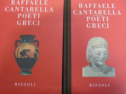 Poeti greci - Raffaele Cantarella - copertina