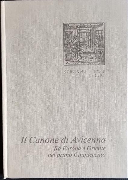 Il Canone di Avicenna fra Europa e Oriente nel primo Cinquecento - Giorgio Vercellin - copertina