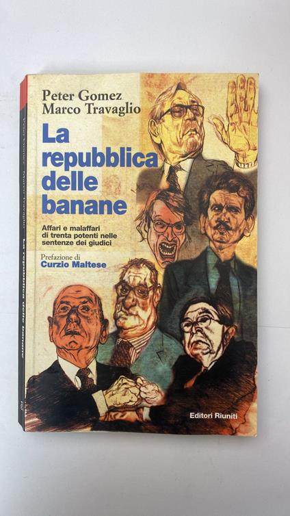 La repubblica delle banane - Peter Gomez - copertina