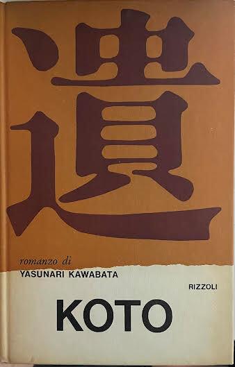 Koto - Yasunari Kawabata - copertina