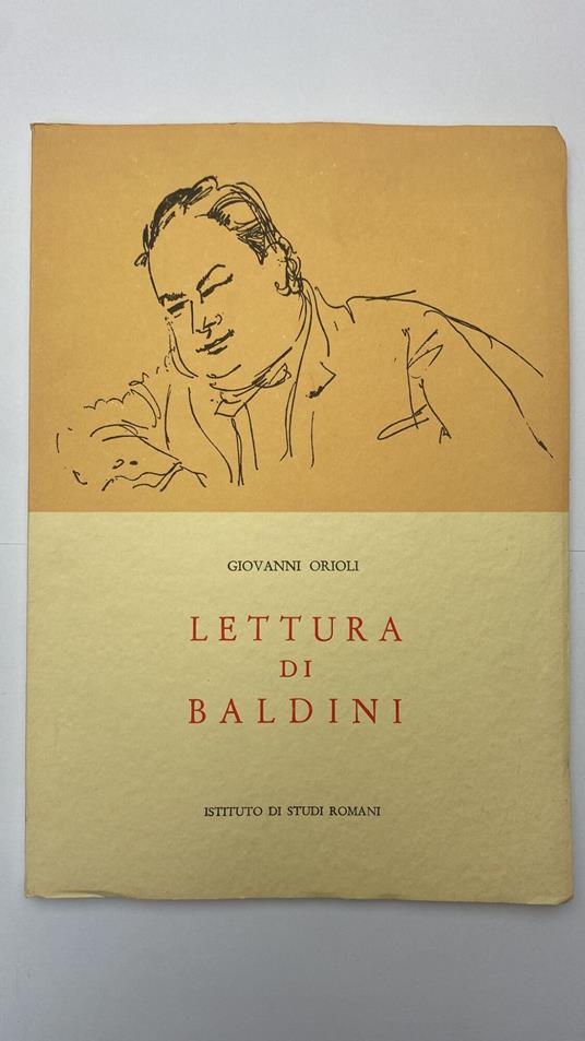 Lettura di Baldini - Giovanni Orioli - copertina