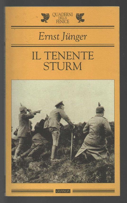 Il tenente Sturm - Ernst Jünger - copertina