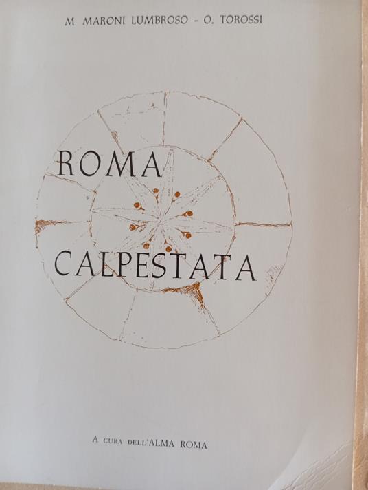 Roma calpestata - copertina