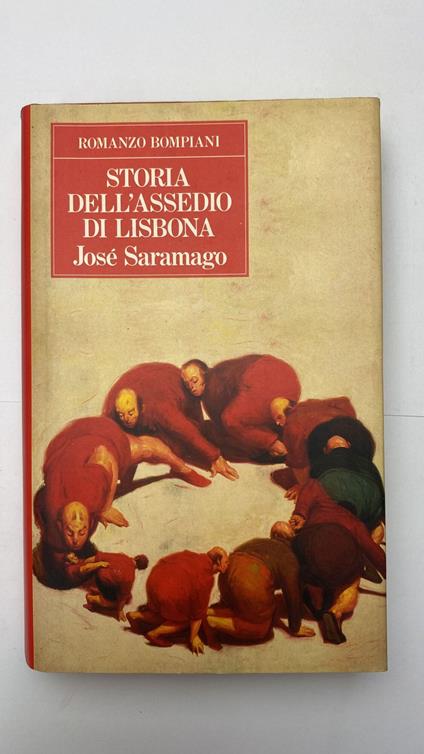 Storia dell'assedio di Lisbona - José Saramago - copertina