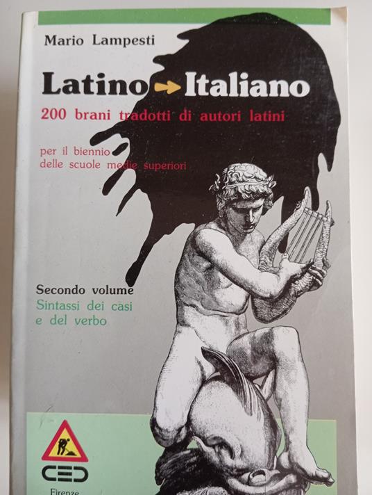 Latino - Italiano 200 brani tradotti di autori latini Vol. 2 - copertina