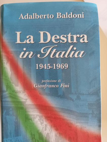 La Destra in Italia - Adalberto Baldoni - copertina