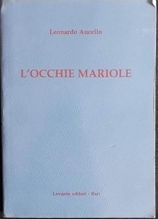 L' occhie mariole - copertina