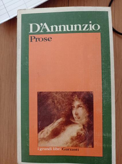 Prose - Cristiano D'Annunzio - copertina