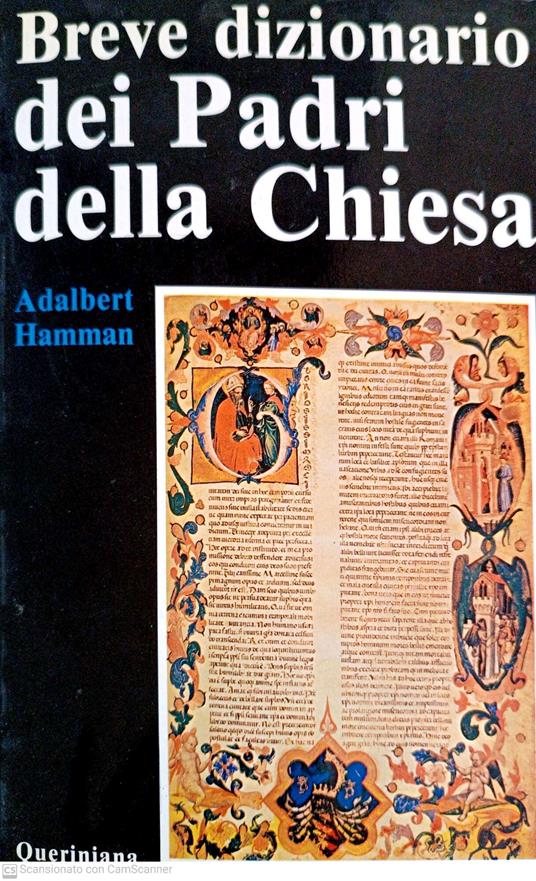 Breve dizionario dei Padri della Chiesa - Adalbert G. Hamman - copertina