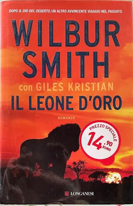 Il leone d'oro - Wilbur Smith - copertina