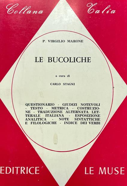 Le Bucoliche - Publio Virgilio Marone - copertina