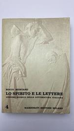 Lo spirito e le lettere. Vol. 4