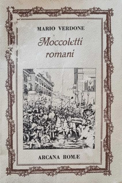 Moccoletti Romani - Mario Verdone - copertina