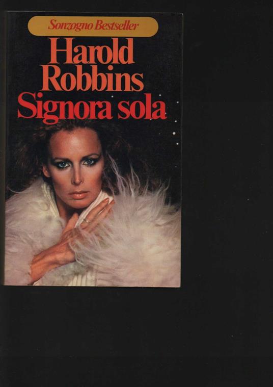 Signora sola - Harold Robbins - copertina