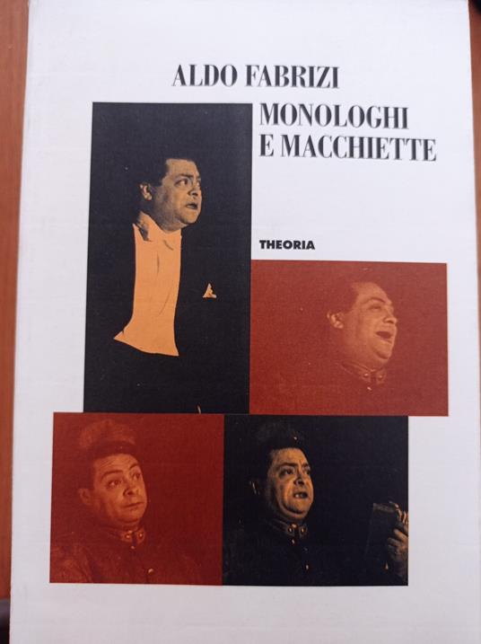 Monologhi e macchiette - Aldo Fabrizi - copertina