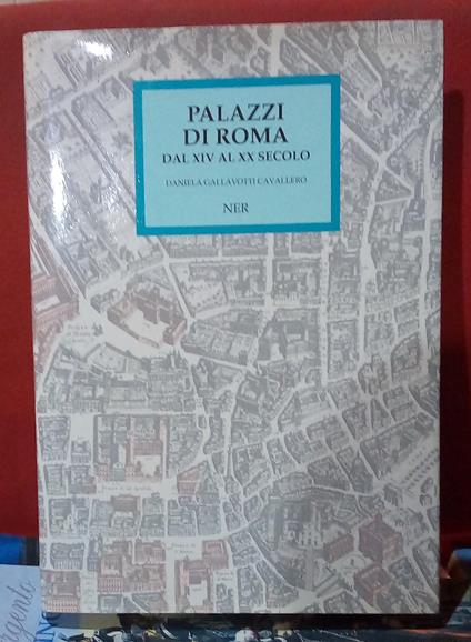 Palazzi di Roma dal XIV al XX secolo - Daniela Gallavotti Cavallero - copertina