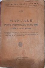 Manuale per lo specializzato per il tiro e per il puntatore