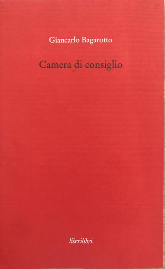 Camera di consiglio - copertina