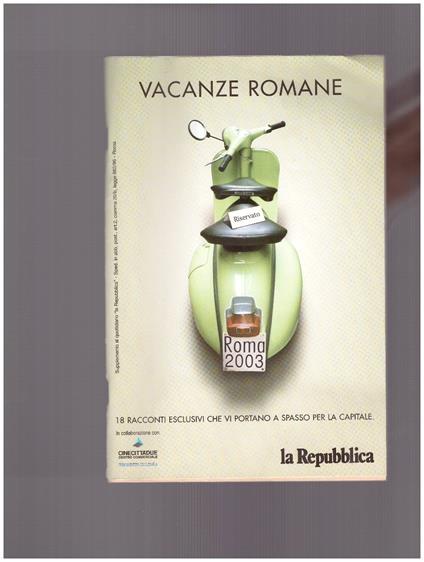 Vacanze romane - copertina