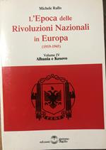 L' Epoca delle Rivoluzioni Nazionali in Europa (1919-1945). Volume IV