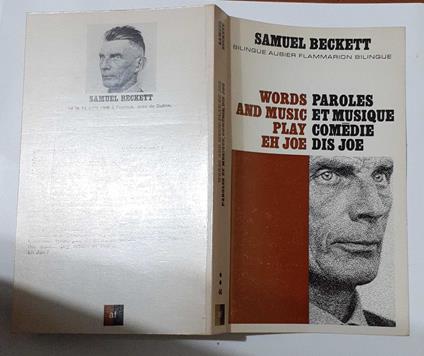 Words and music, play, eh Joe, paroles et musique, comedie, dis Joe - Samuel Beckett - copertina