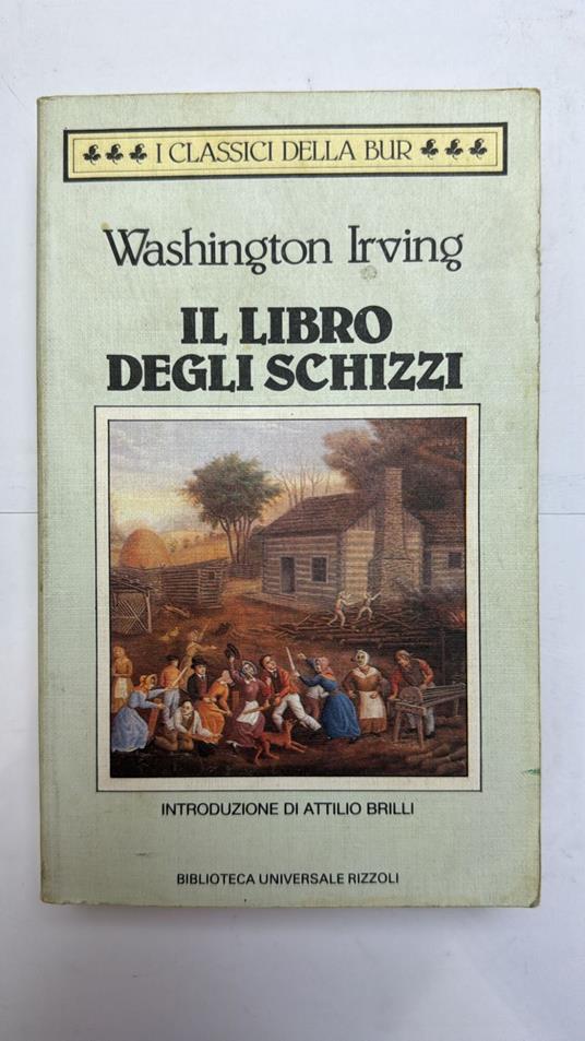 Il libro degli schizzi - Washington Irving - copertina