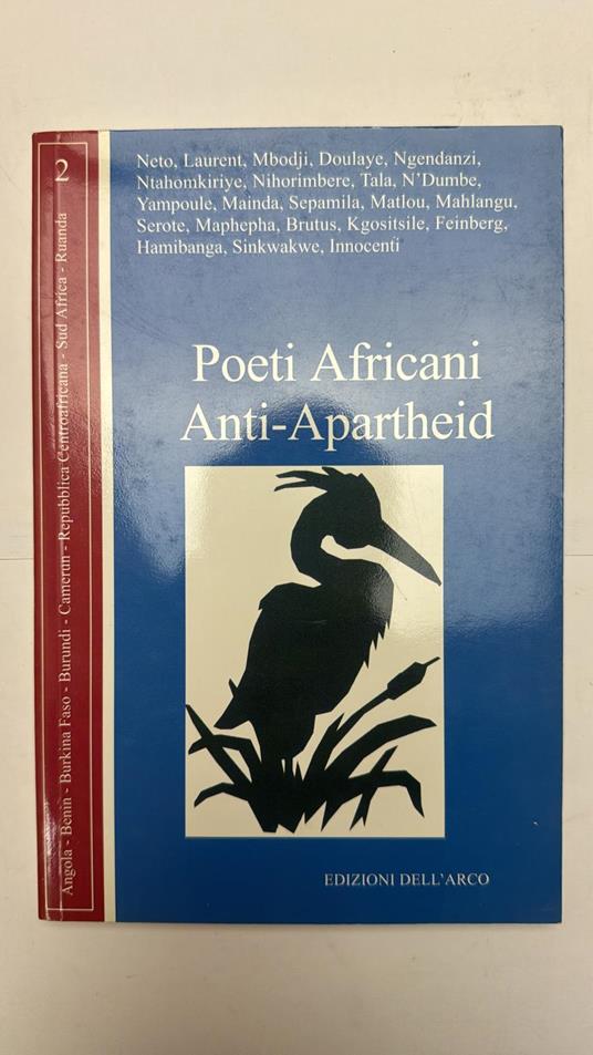 Poeti africani anti-apartheid. Vol. 2 - copertina