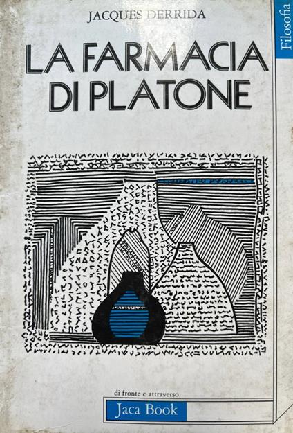 La farmacia di Platone - Jacques Derrida - copertina
