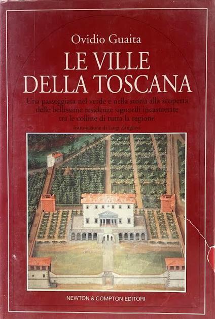 Le ville della Toscana - Ovidio Guaita - copertina