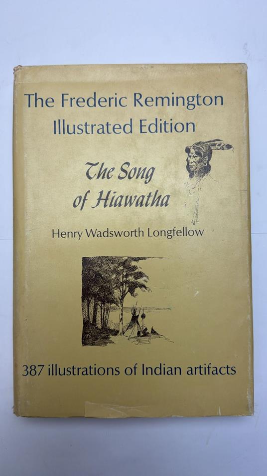 The Song of Hiawatha - Henry Wadsworth Longfellow - copertina