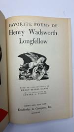 Favorite Poems Of Henry Wadsworth Longfellow