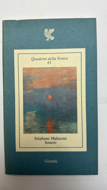Sonetti - Stéphane Mallarmé - copertina