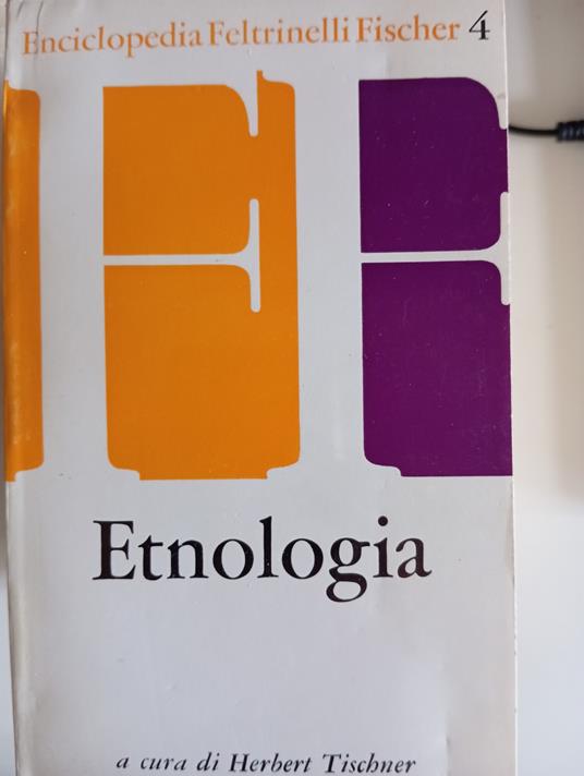 Etnologia - Herbert Tischner - copertina