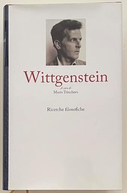 Ricerche filosofiche - Ludwig Wittgenstein - copertina