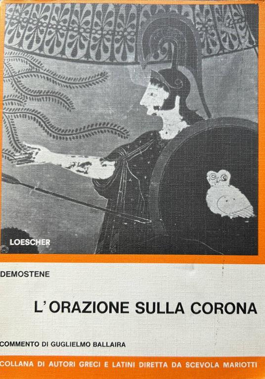 L' orazione sulla corona - Demostene - copertina