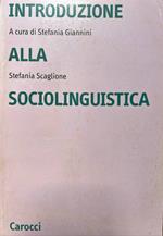 Introduzione alla sociolinguistica