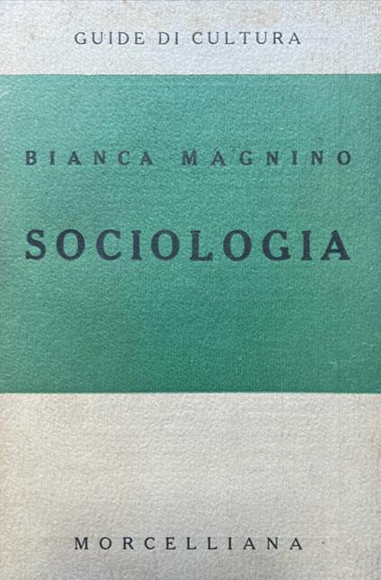 Sociologia - Bianca Magnino - copertina
