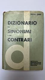 Dizionario dei sinonimi e dei contrario