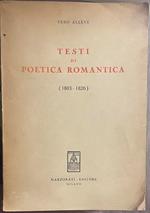 Testi di poetica romantica (1803-1826)