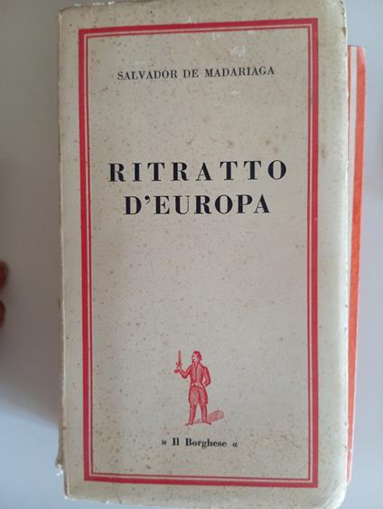 Ritratto d'Europa - Salvador de Madariaga - copertina