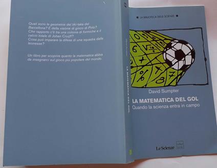 La matematica del gol. Quando la scienza entra in campo - copertina